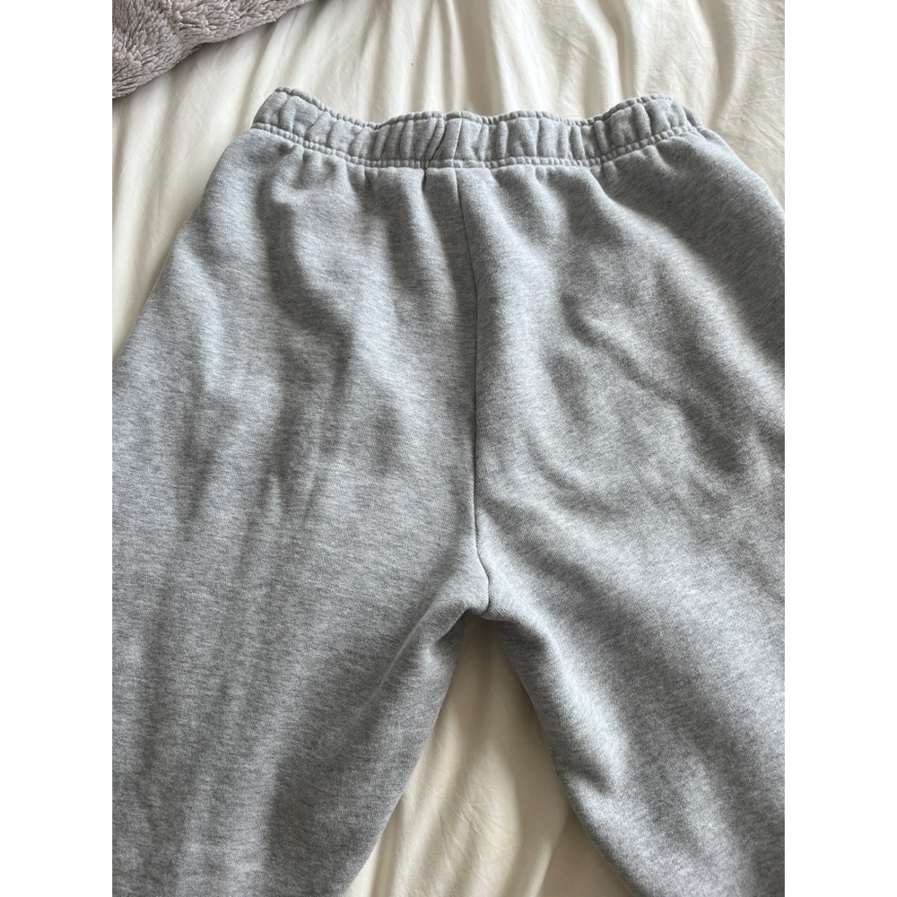 Aritzia TNA CozyAF fleece light grey joggers - Picture 8 of 11